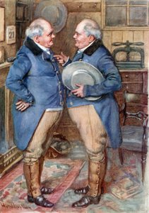 The Brothers Cheeryble by Harold Copping