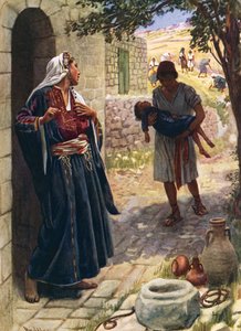 The Shunammite Woman by Harold Copping