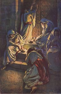 The foolish virgins, illustration from Harold Copping Pictures: The Crown Series, c.1920s