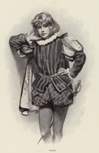 Viola by Harold Copping