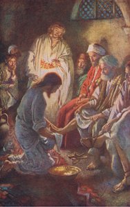 Washing the disciples