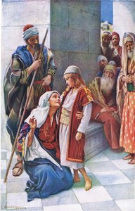 Wist ye not?, illustration from Harold Copping Pictures: The Crown Series, c.1920s by Harold Copping