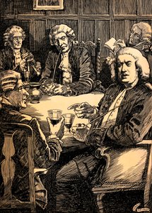 Dr. Johnson Discoursing With His Friends, c. 1900, 1912