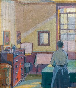 Interior by Harold Gilman