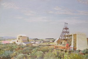 Lady Gwen Cornish Tin Mine by Harold Harvey