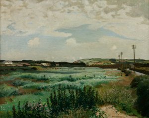 Marazion Marsh by Harold Harvey