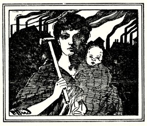Cover Illustration for The White Slaves of England