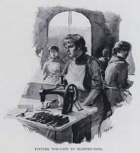 Fitting Toe-Caps to Slipper-Tops by Harold Hume Piffard