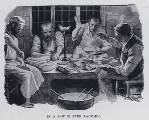 In a Jew Slipper Factory by Harold Hume Piffard