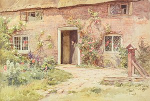Roses round the cottage door, Wilmington by Harold Swanwick