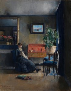 Blue Interior