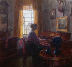 Lavender by Harriet Backer