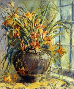 Floral Still-life by Harriette Bowdoin