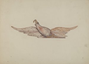 Small Carved Bellamy Eagle by Harriette Gale