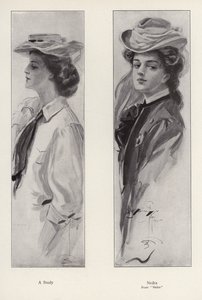 The Character Nedra from the Novel Nedra, by George Barr McCutcheon