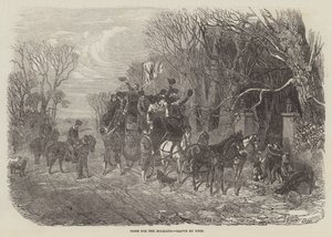 Home for the Holidays by Harrison William Weir