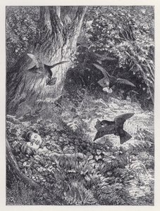 The Children in the Wood by Harrison William Weir