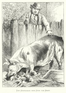 The Gentleman Who Pays the Rent by Harrison William Weir