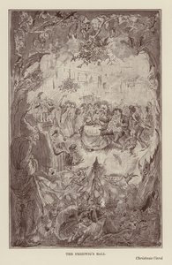 Christmas Books by Charles Dickens: Christmas Carol by Harry (after) Furniss
