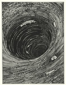 Edgar Allan Poe: Descent into the Maelstrom by Harry Clarke
