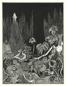 Edgar Allan Poe: Silence by Harry Clarke