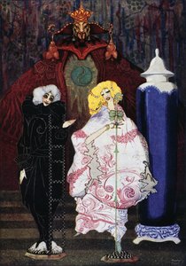 The Shepherdess and the Chimney sweep, fairy tale by Hans Christian Andersen, illustration by Harry Clarke by Harry Clarke