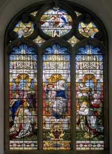 The Adoration of the Magi, Oriel College Chapel, Oxford, 1885