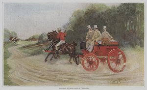 English Style Dog Cart by Harry Finney