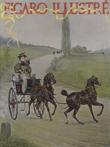 In Tandem (Cover of Le Figaro Illustre, June 1895) by Harry Finney
