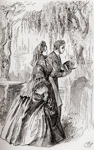 Estella and Pip. "I saw no shadow of another parting from her."