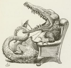 Illustration for Sylvie and Bruno by Lewis Carroll by Harry Furniss