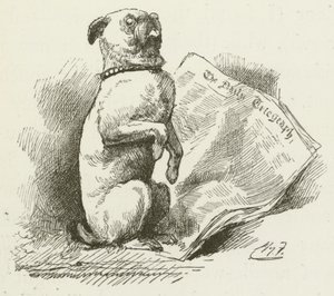Illustration for Sylvie and Bruno by Lewis Carroll