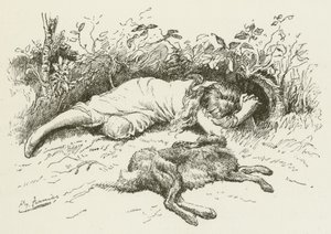 Illustration for Sylvie and Bruno by Lewis Carroll