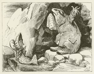 Illustration for Sylvie and Bruno by Harry Furniss