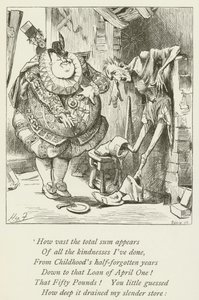 Illustration for Sylvie and Bruno by Harry Furniss
