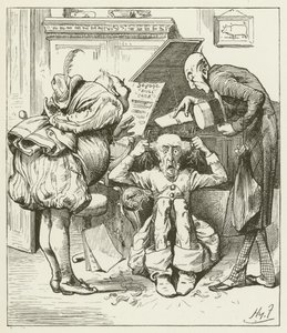 Illustration for Sylvie and Bruno by Harry Furniss