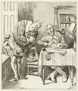 Illustration for Sylvie and Bruno by Harry Furniss