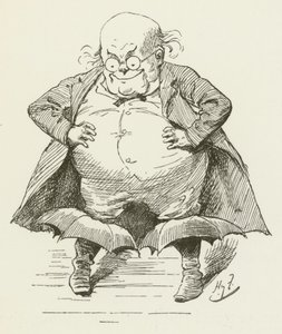 Illustration for Sylvie and Bruno by Harry Furniss