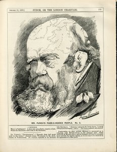 Illustration of Harry Furniss in Punch by Harry Furniss