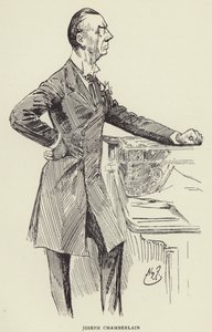 Joseph Chamberlain by Harry Furniss
