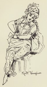Kate Vaughan by Harry Furniss
