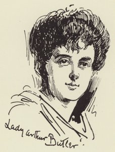 Lady Arthur Butler by Harry Furniss