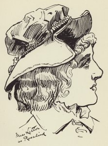 Miss Litton as Rosalind by Harry Furniss