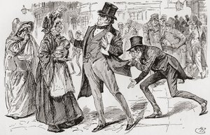 Mr. Jaggers and His Clients by Harry Furniss