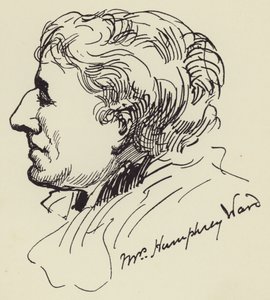 Mrs Humphrey Ward by Harry Furniss