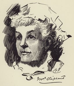 Mrs Oliphant by Harry Furniss