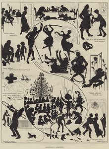 Shakespeare in Silhouette by Harry Furniss