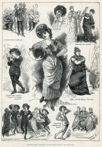 Sketches from Patience at the Opera Comique