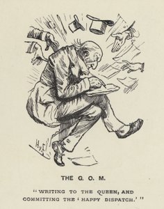 The Grand Old Man - GOM - W E Gladstone by Harry Furniss