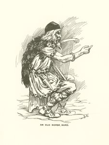 An Old Norse Bard by Harry George Theaker